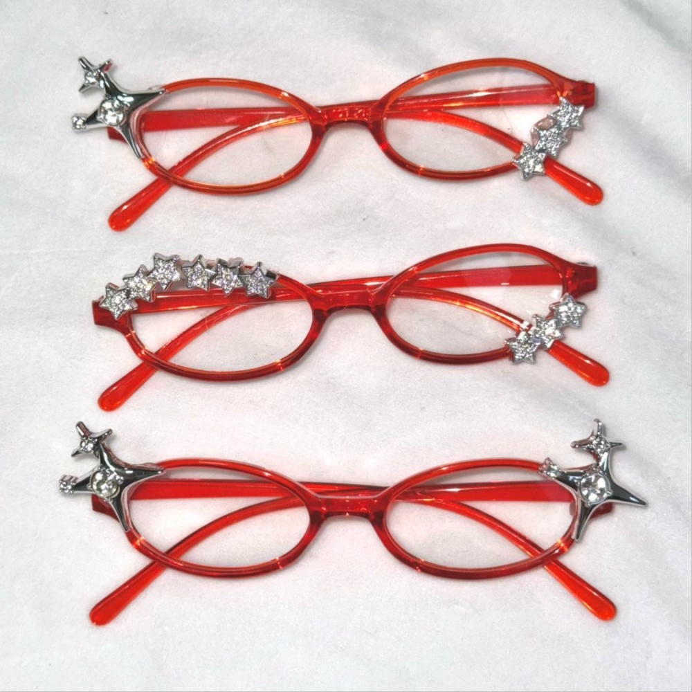 Sunglasses Cat Eye - Y2K Star Rhinestone Cat Eye Decor