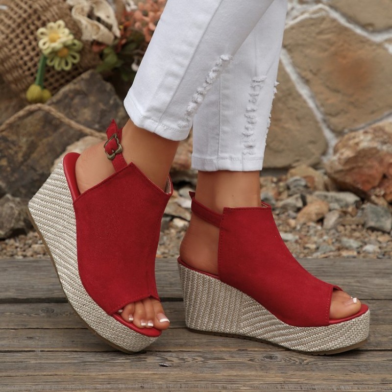 Women Sandals Summer Wedge Pla - огляд і ціна Wedge Espadrille Women