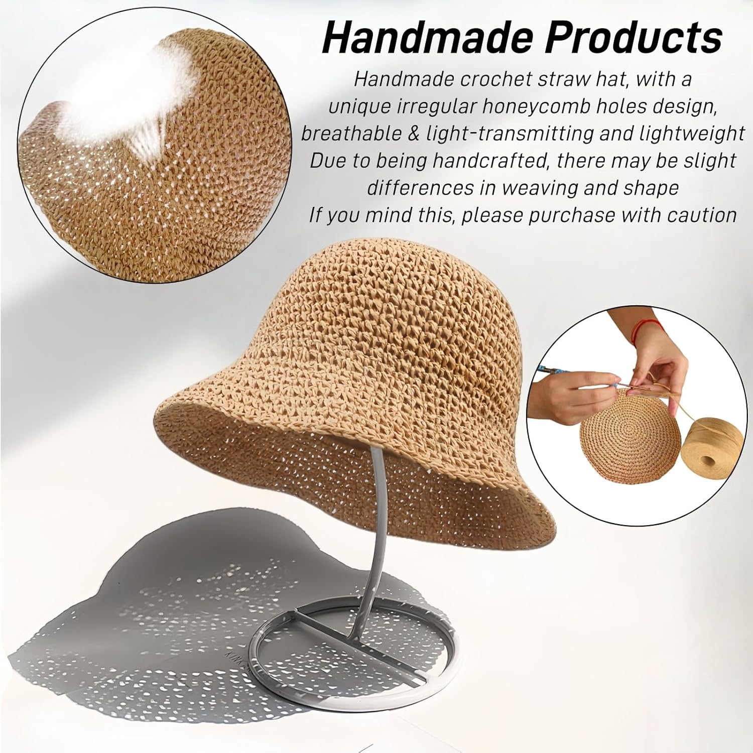 Floppy Big Beach Straw Hats fo - огляд і ціна Hat Floppy Wide