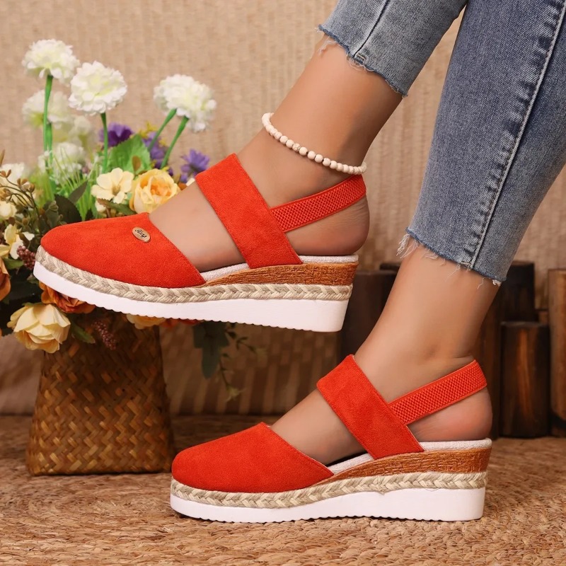 Women Closed Toe Wedge Sandals - огляд і ціна Wedge Espadrille Women