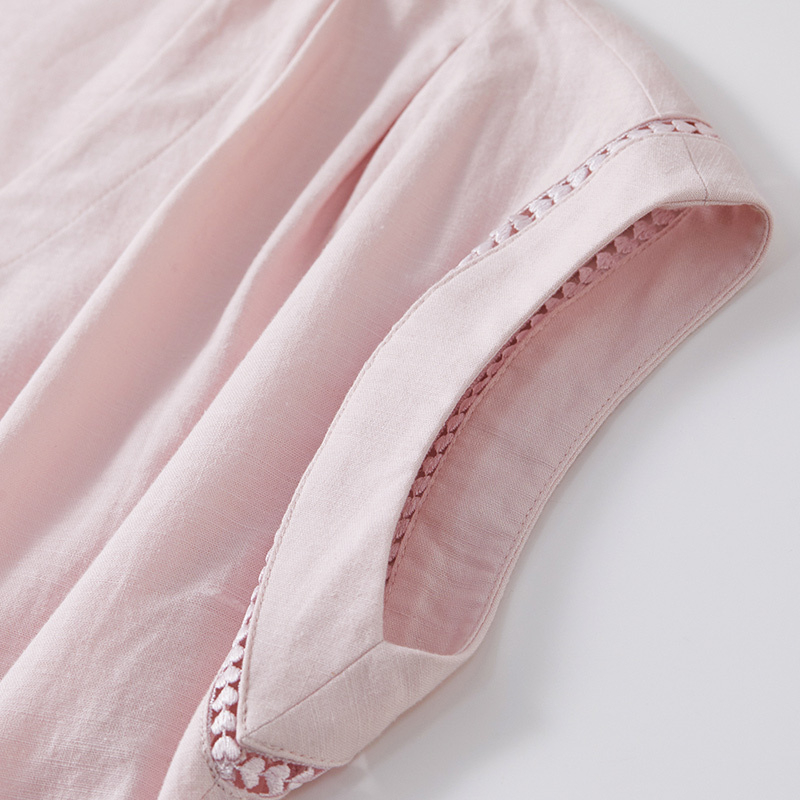 SENTUBILA Women's Midi Pink Dr - огляд і ціна Linen Dress Wrap