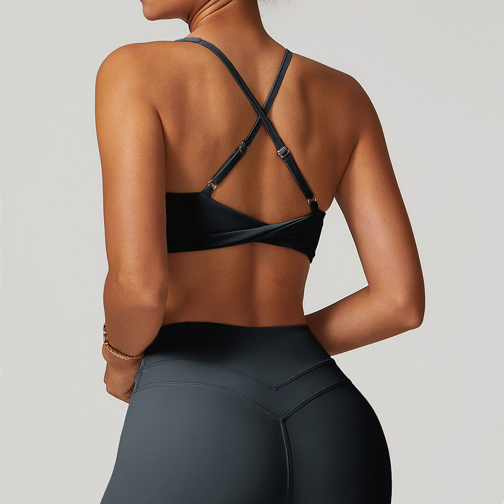 JUREN Sports Bra Women Fitness - огляд і ціна Bralette Triangle Set